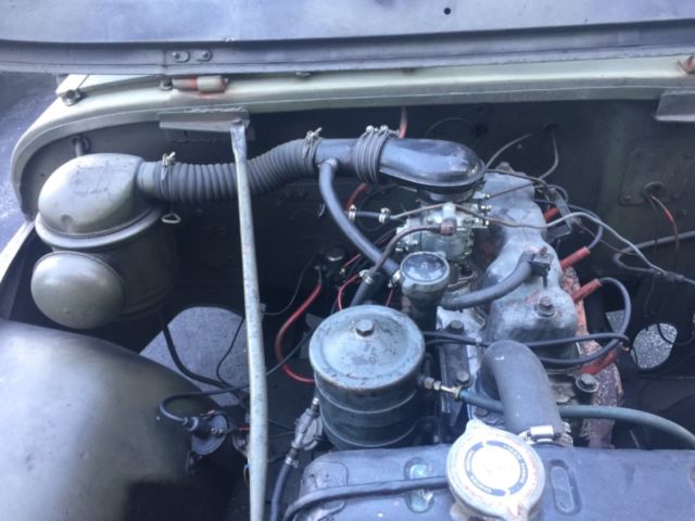 1953 Green Willys jeep