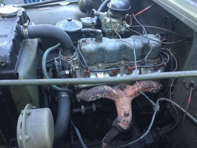 1953 Green Willys jeep