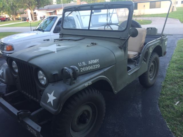 1953 Green Willys jeep
