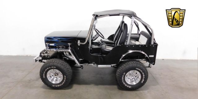 1953 Black Willys CJB3 Truck