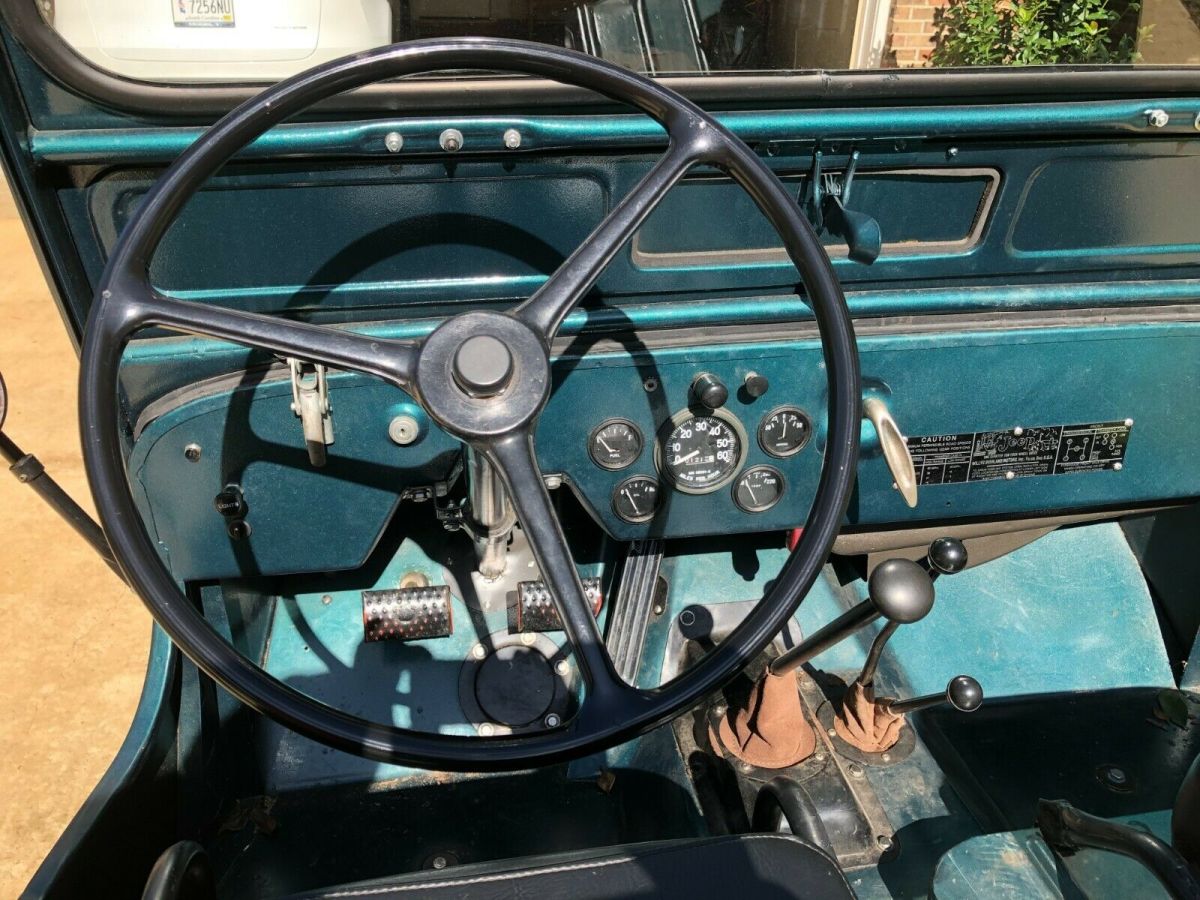 1953 Green Willys Jeep