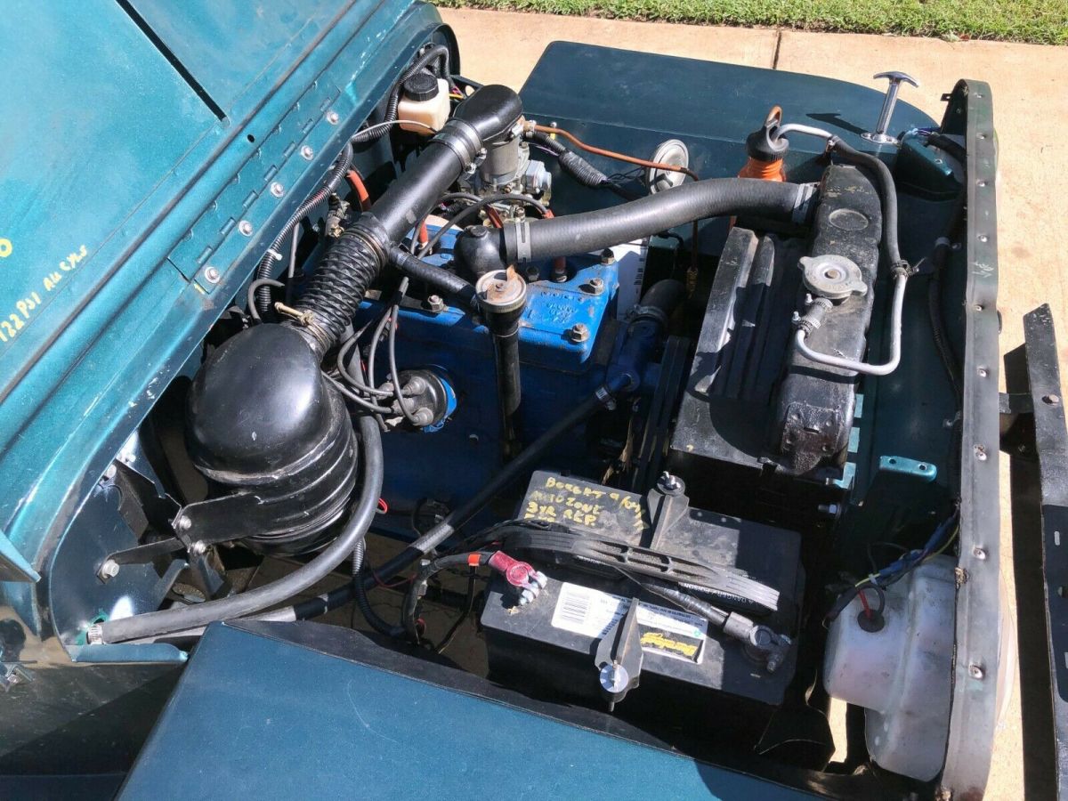 1953 Green Willys Jeep