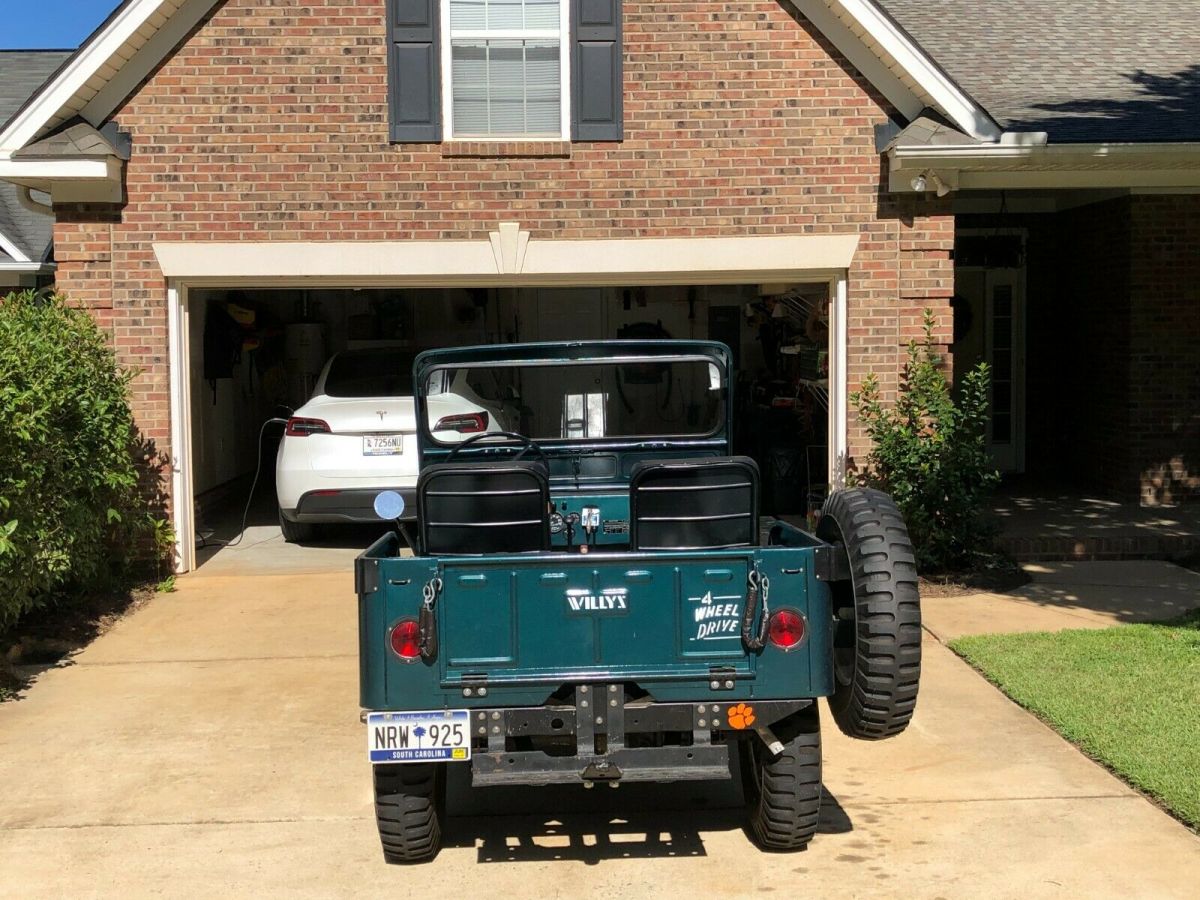 1953 Green Willys Jeep