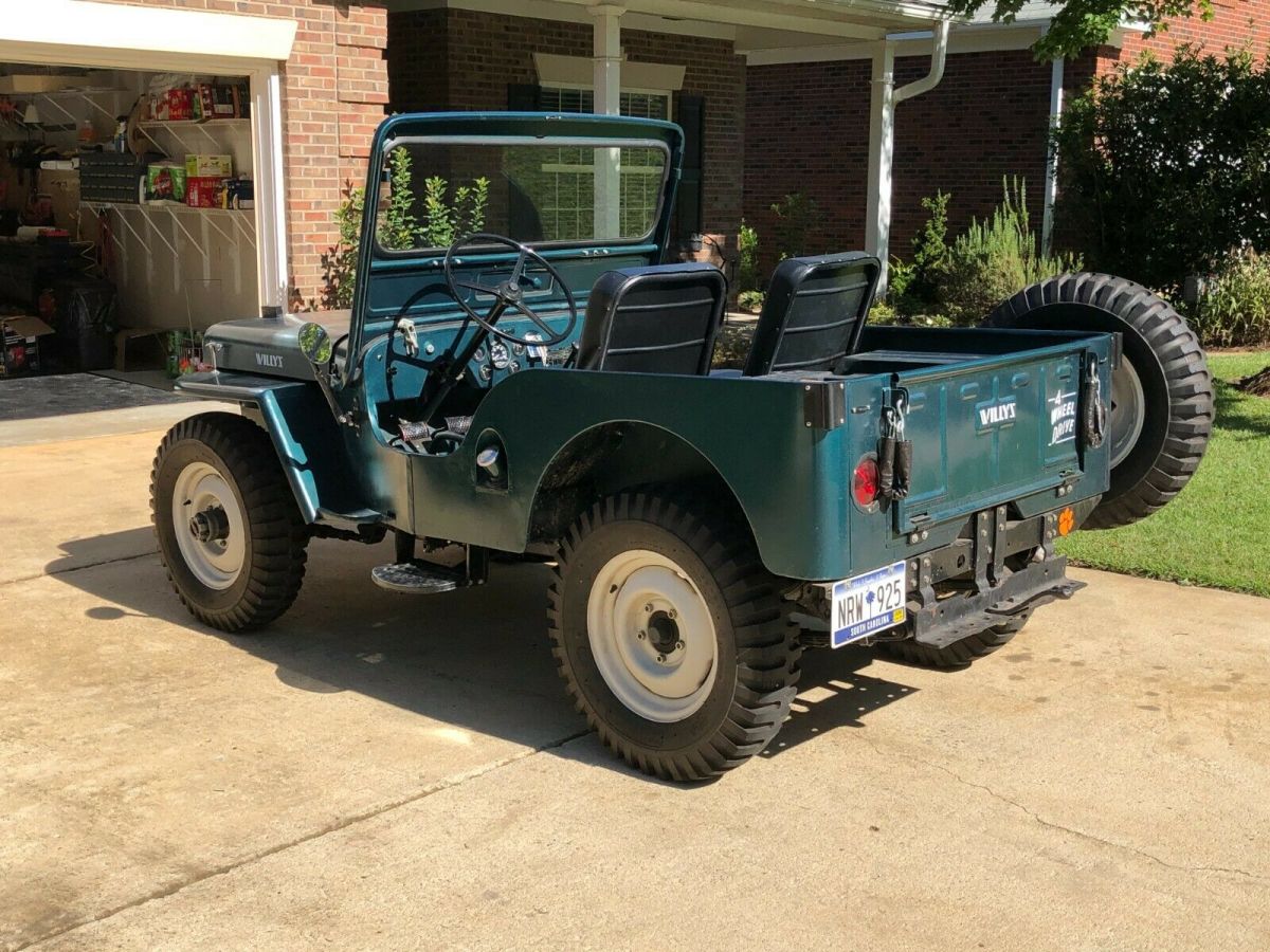 1953 Green Willys Jeep