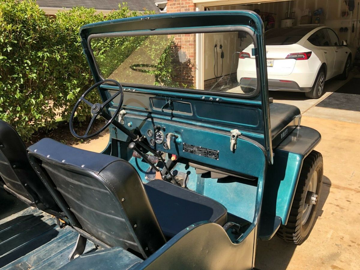 1953 Green Willys Jeep