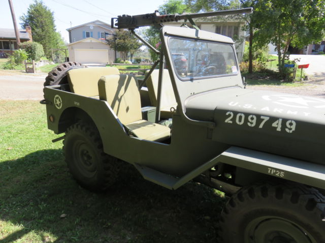 1953 Green Willys JC3B