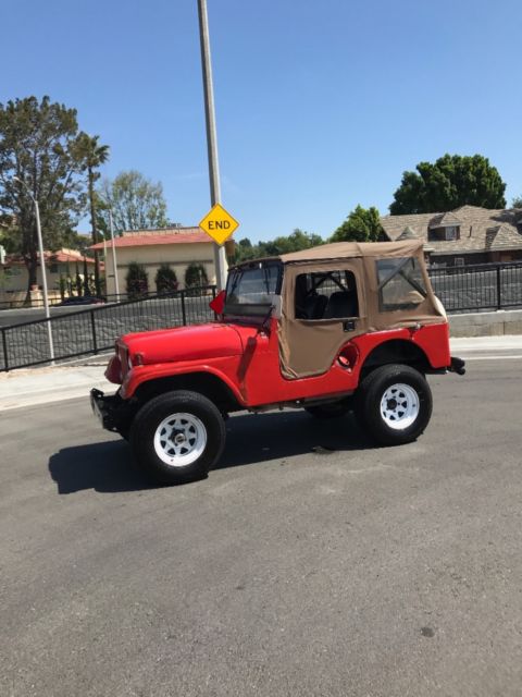 1953 Red Willys