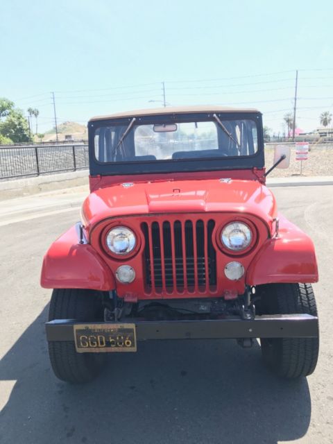1953 Red Willys