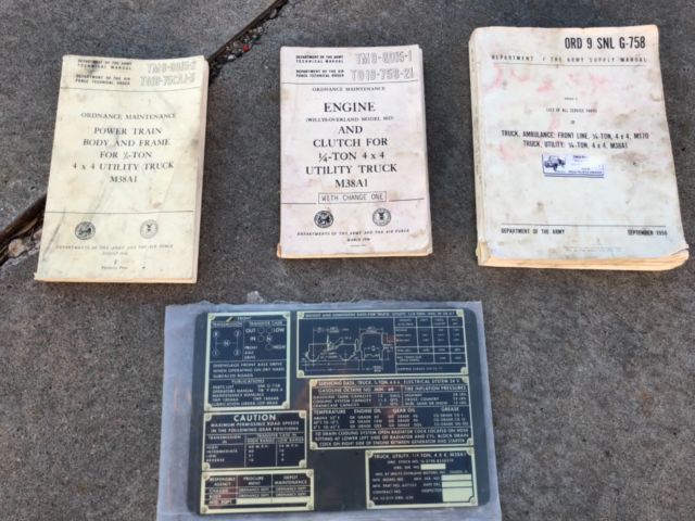 1953 Green Willys Model 38 Truck Jeep