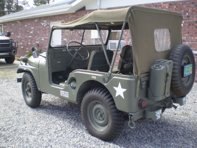 1953 Green Willys Model 38 Truck Jeep