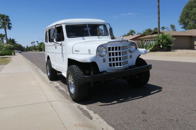 1953 White Willys Wagon Overland 4X4 Wagon