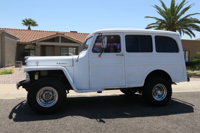 1953 White Willys Wagon Overland 4X4 Wagon