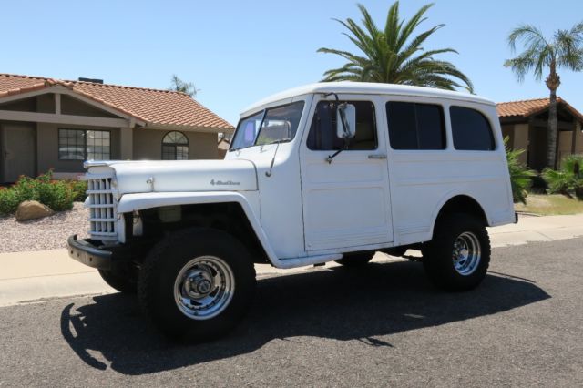 1953 White Willys Wagon Overland 4X4 Wagon