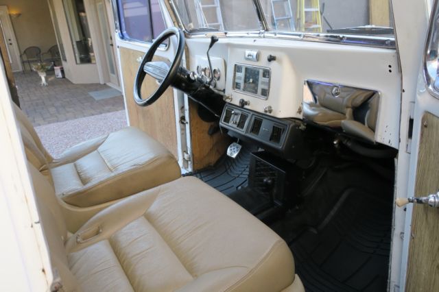 1953 White Willys Wagon Overland 4X4 Wagon