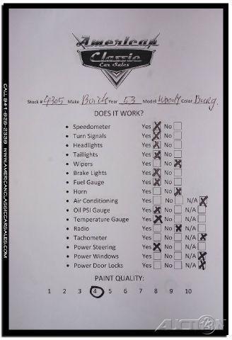 1953 Other Color Buick 50 Super