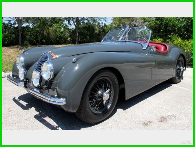 1953 Gray Jaguar XK