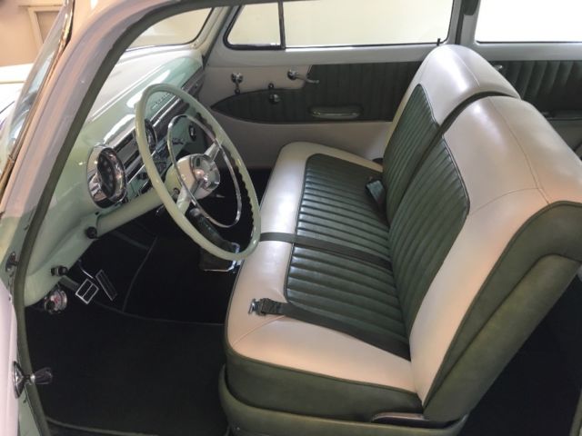 1954 Green/white Chevrolet Bel Air/150/210