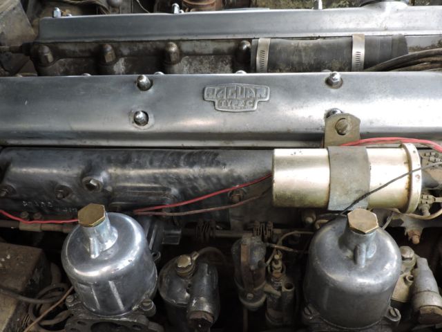 1954 Green Jaguar XK Fixed Head Coupe