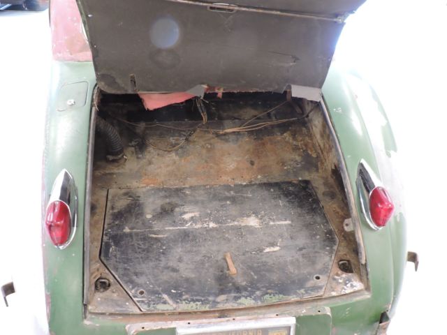 1954 Green Jaguar XK Fixed Head Coupe