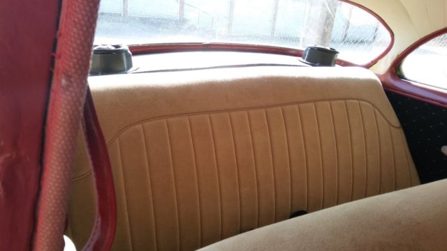 1954 red Chevrolet Bel Air/150/210 2 door post
