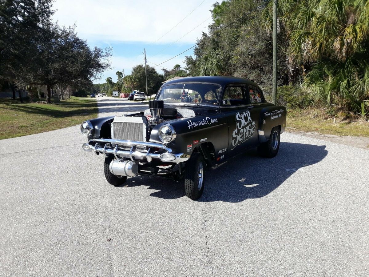 1954 Black Chevrolet Bel Air/150/210