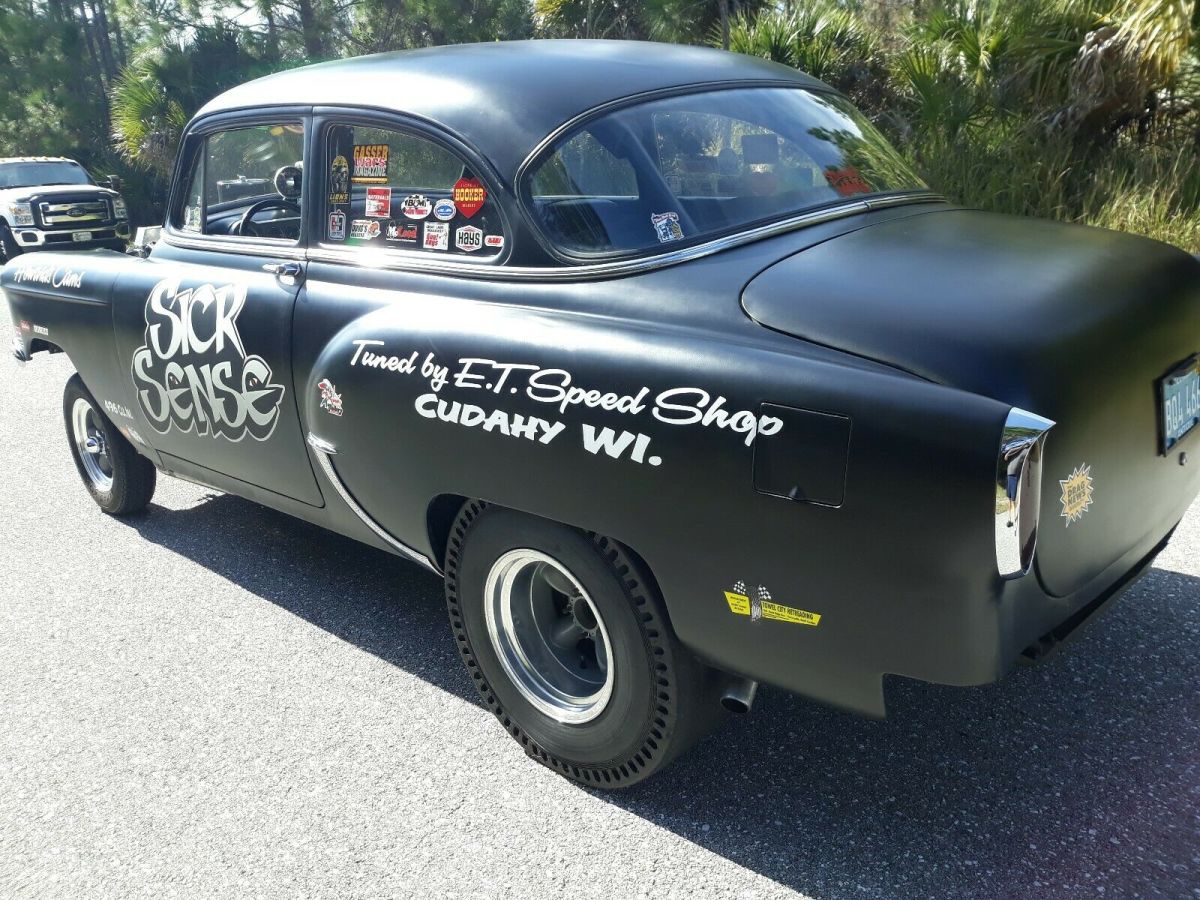 1954 Black Chevrolet Bel Air/150/210