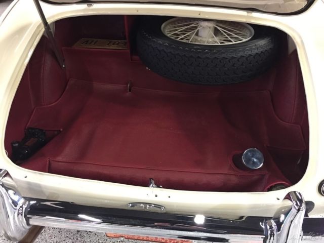 1954 White Austin Healey