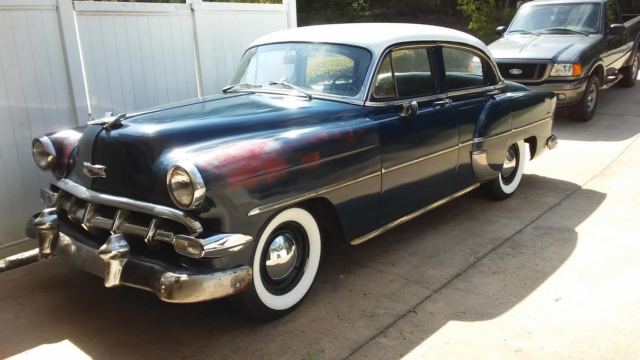 1954 Blue Chevrolet 210 Sedan