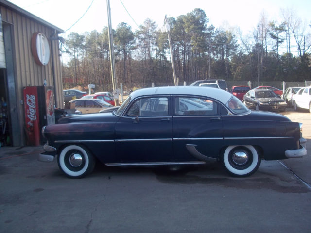 1954 Blue Chevrolet 210 Sedan