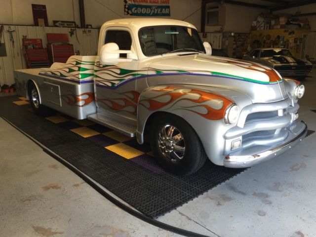 1954 Custon White ans Silver Chevrolet Other Pickups