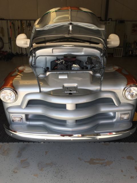 1954 Custon White ans Silver Chevrolet Other Pickups