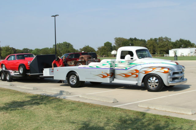 1954 Custon White ans Silver Chevrolet Other Pickups