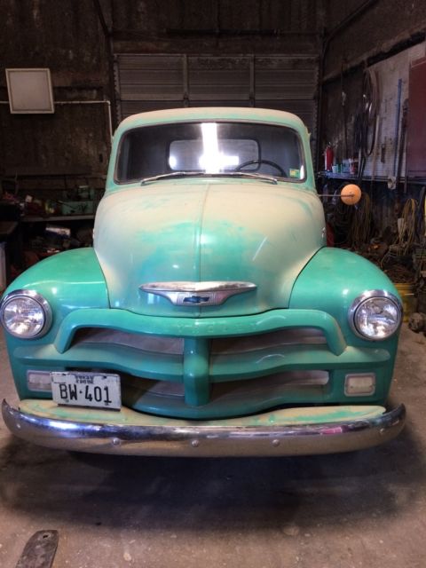1954 Green Chevrolet Other Pickups Cab & Chassis