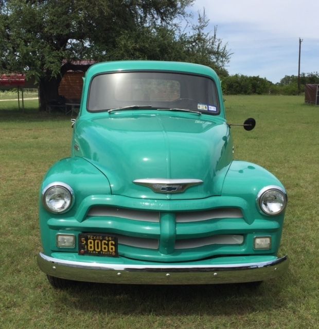 1954 Green Chevrolet Other Pickups Cab & Chassis