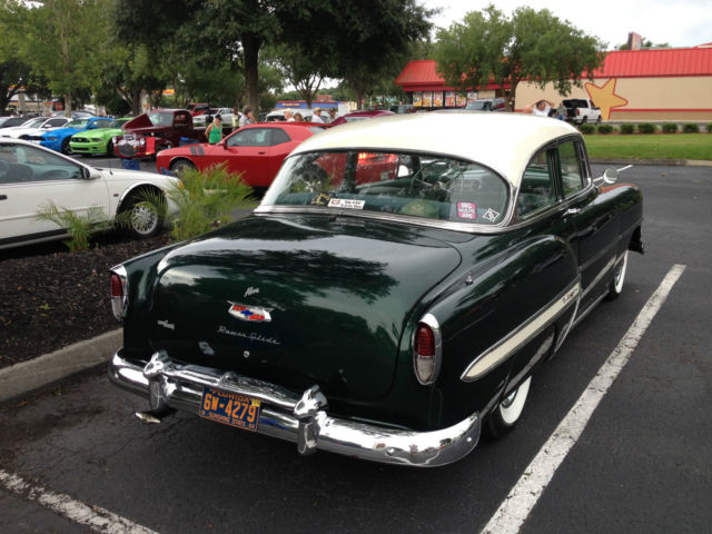1954 Green Chevrolet Bel Air/150/210 2 Dr Sedan