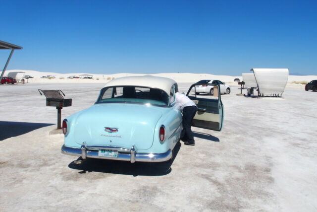 1954 Blue Chevrolet Bel Air/150/210 Coupe