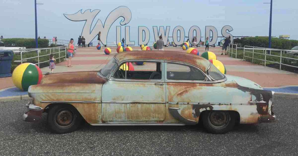 1954 Blue Chevrolet 210