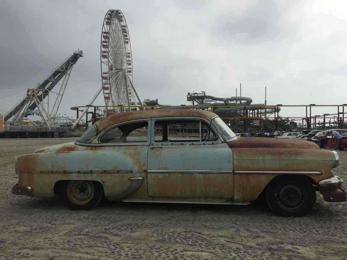 1954 Blue Chevrolet 210