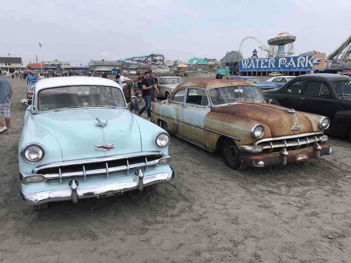 1954 Blue Chevrolet 210