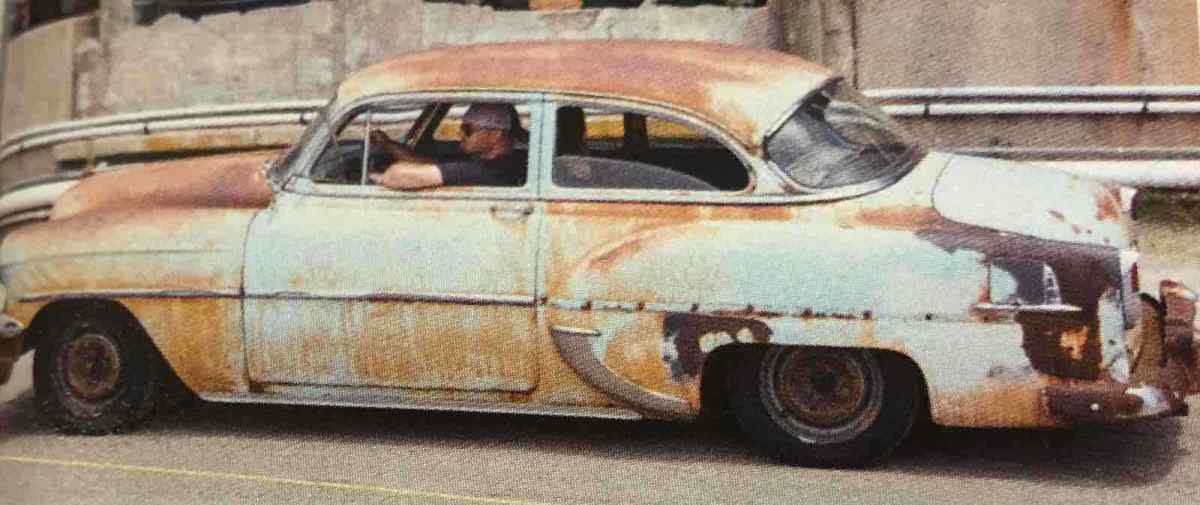 1954 Blue Chevrolet 210