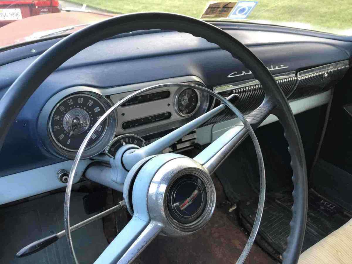 1954 Blue Chevrolet 210