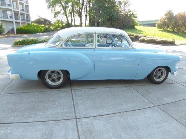 1954 Light Blue Chevrolet Bel Air/150/210 Coupe