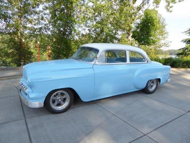 1954 Light Blue Chevrolet Bel Air/150/210 Coupe