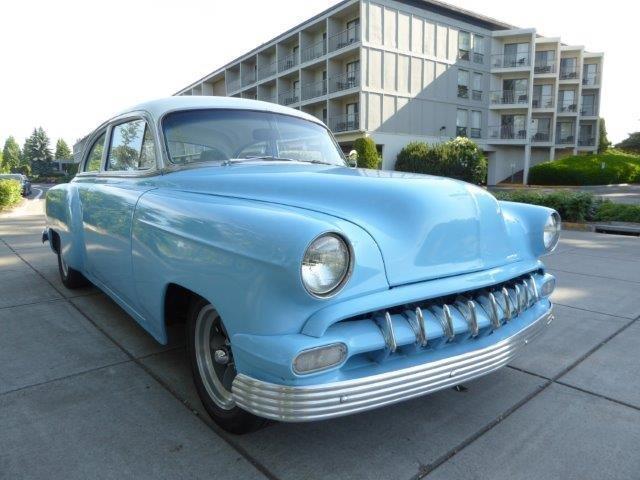 1954 Light Blue Chevrolet Bel Air/150/210 Coupe