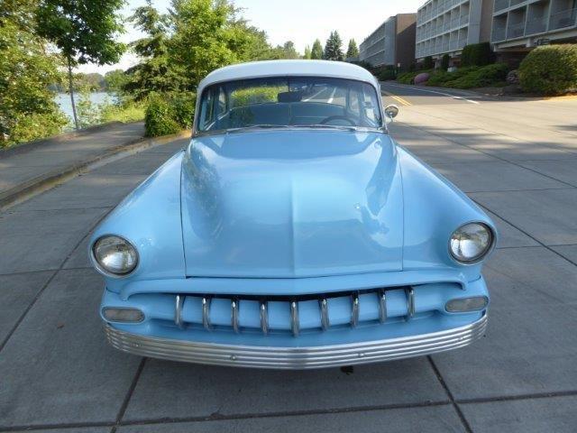 1954 Light Blue Chevrolet Bel Air/150/210 Coupe