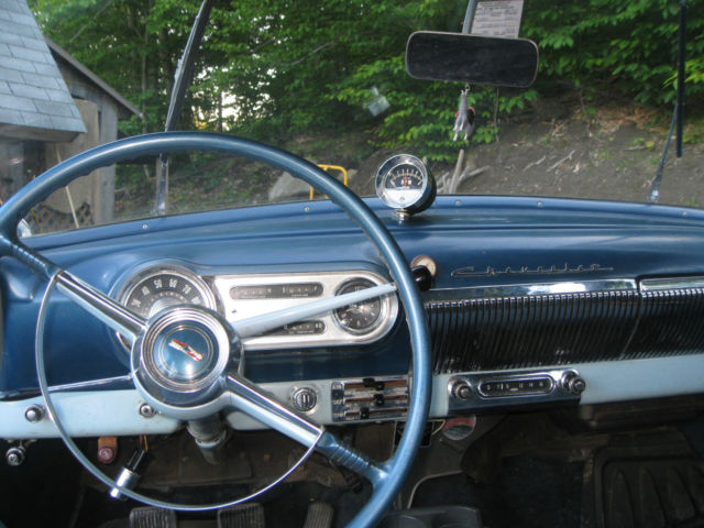 1954 Blue Chevrolet Bel Air/150/210
