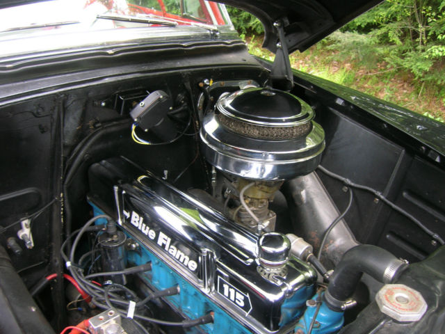 1954 yellow & white Chevrolet Bel Air/150/210 Sedan