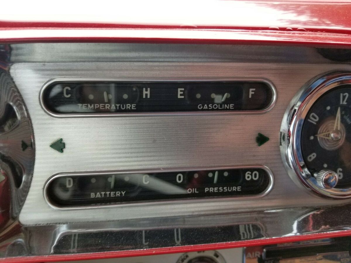 1954 Red/White Chevrolet Bel Air/150/210 Sedan