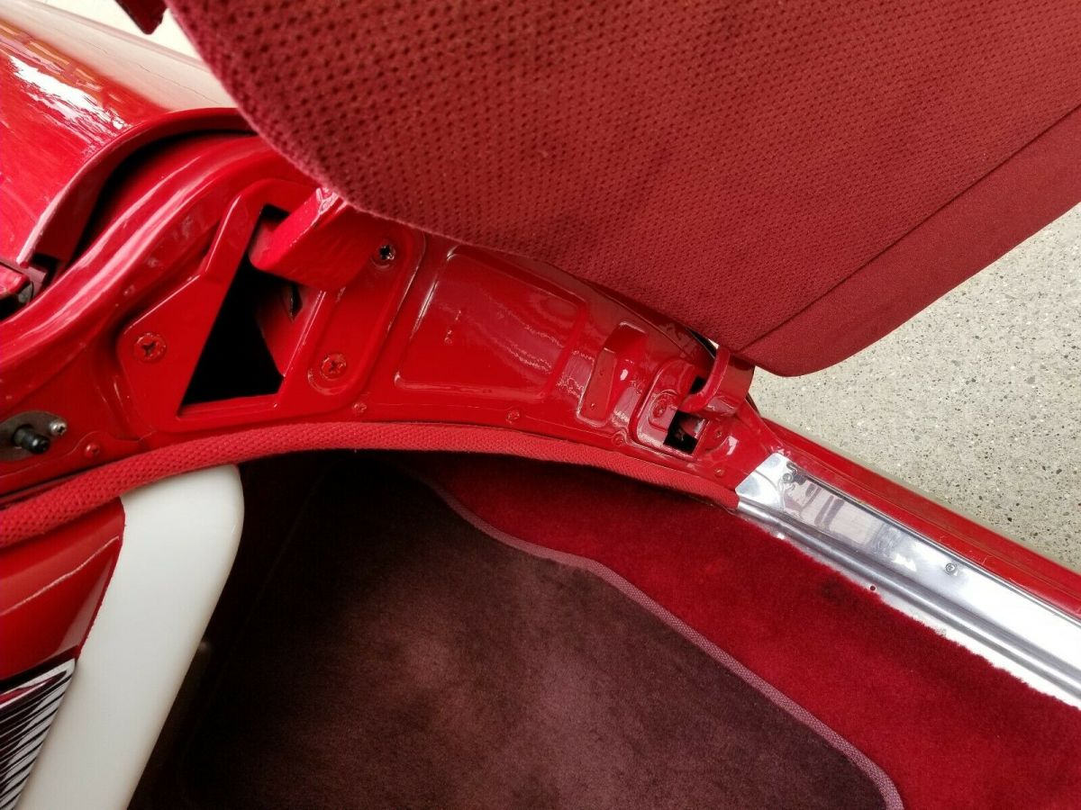 1954 Red/White Chevrolet Bel Air/150/210 Sedan