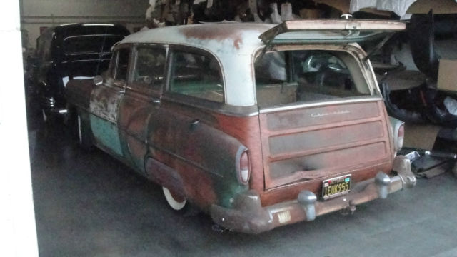 1954 Green Chevrolet Bel Air/150/210 Wagon
